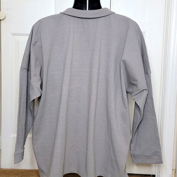Luda Khanlari Merrill Gray Cardigan Sweater Size XL - Picture 7 of 10